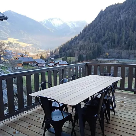 En Bois Avec Et Sauna A Chatel, 10 Couchages - Fr-1-198-213 Châtel