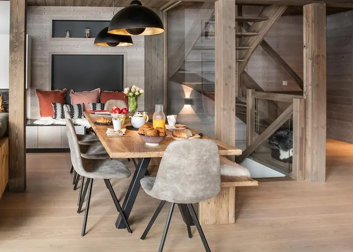 En Bois Avec Et Sauna A Chatel, 10 Couchages - Fr-1-198-213 샬레 Châtel